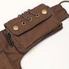 1ks Vintage bavlněná ledvinka Multifunkční pouzdro na telefon Nastavitelný popruh pro venkovní sporty Cestování Crossbody taška