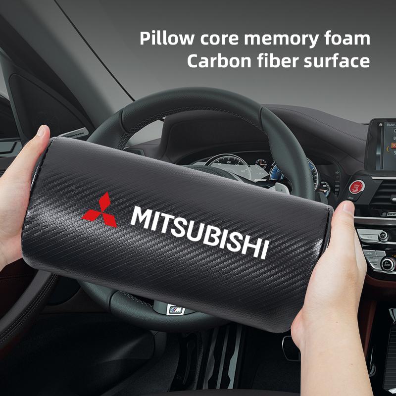 cwznhv1 Car Seat Head Support Pillow Auto Headrest Accessories For Mitsubishi Lancer Mirage ASX Pajero Ralliart Outlander Jinxuan Lancer