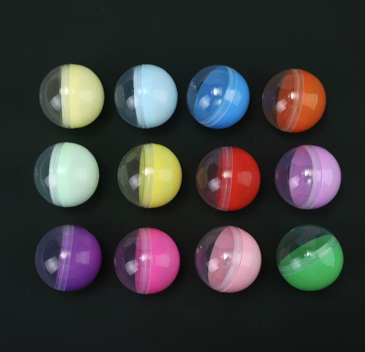 High-Quality Gashapon Toy Shells: 32mm-120mm, Various Sizes & Colors Available 32mm Shell