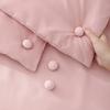 8pcs Mushroom Quilt Holder Macaron Non-slip Quilt Blanket Clip One Key To Unlock Blankets Cover Fastener Clip Holder Bed Sheet