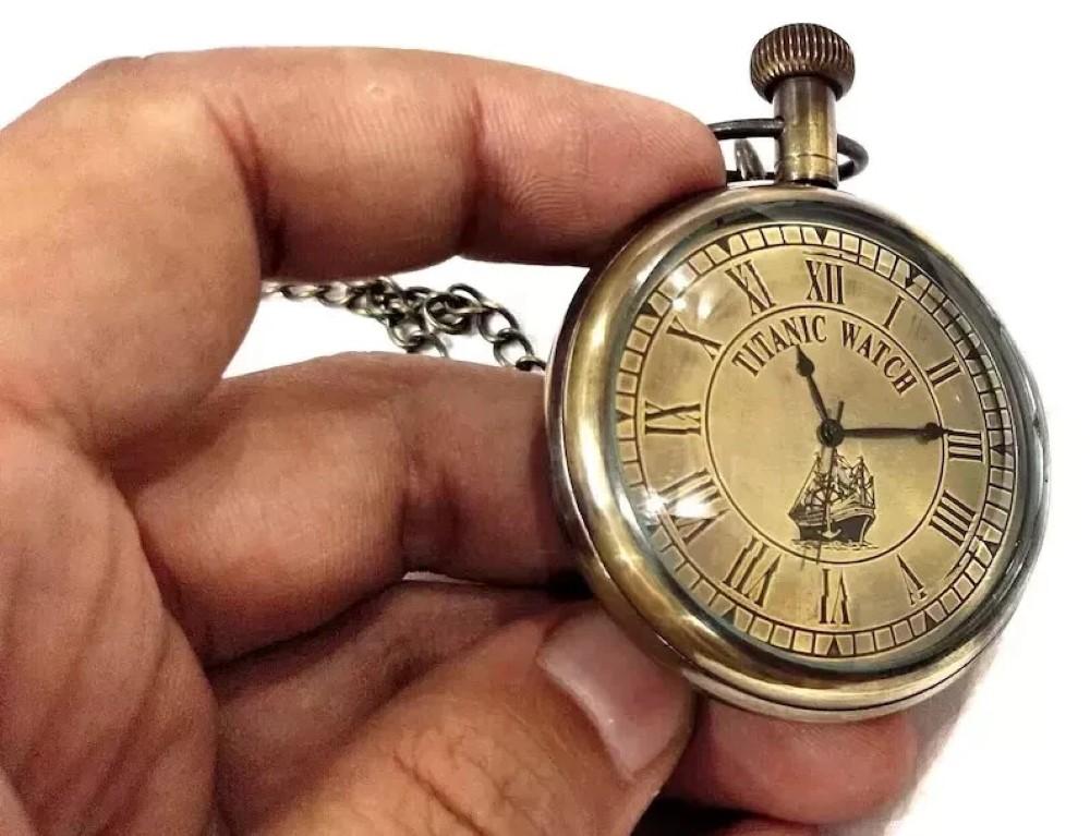 Vintage Elgin Pocket Watch Collectible Antique Brass Pocket Watch Occasion GIFT