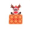 Decompression Toys Christmas Toy Keychain Santa Claus Pendant Xmas Gift Child