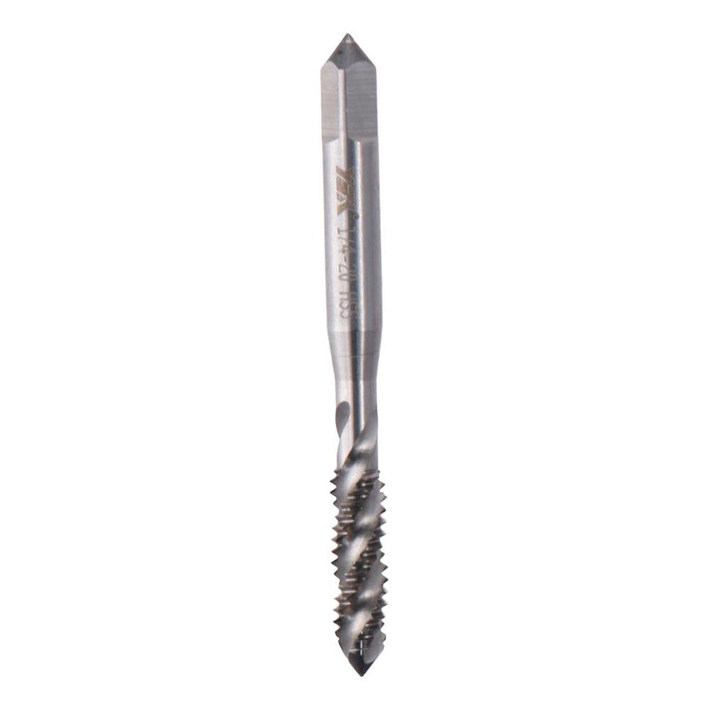1/4-20 UNC Spiral Flute Threading Tap HSS (High Speed Steel)  High-quality