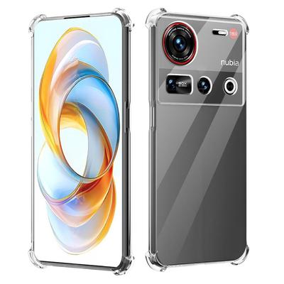 TPU Průhledný Nárazuvzdorný Kryt na Telefon se Čtyřmi Rohy pro ZTE Nubia Z70S Z70 Ultra Ochranný Kryt Fundas Capa Coque