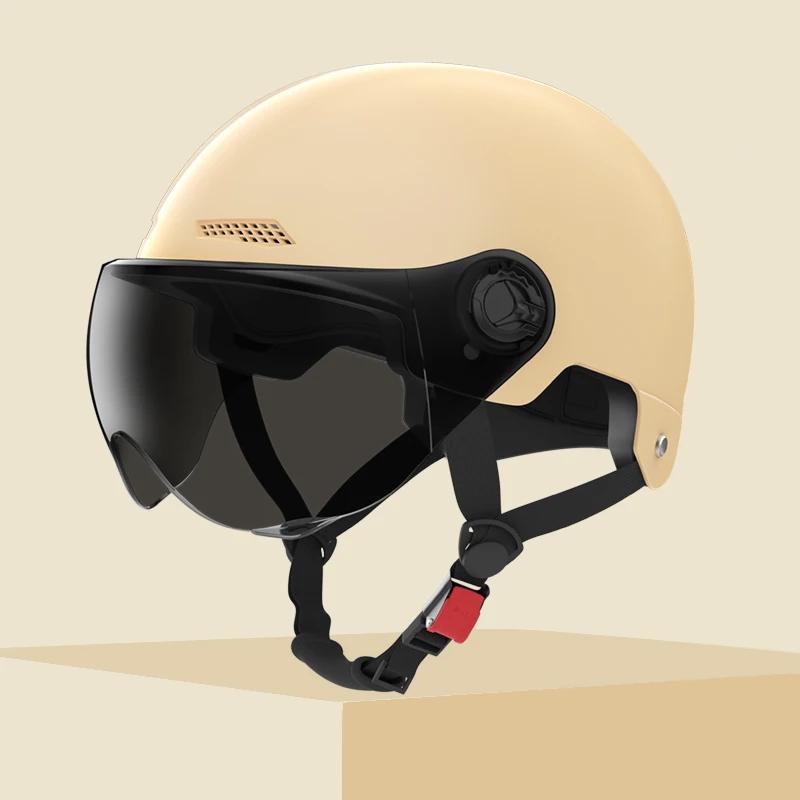 

2025 Шлем для электровелосипеда Мотоциклетный шлем Мужской Женский Полушлем летом