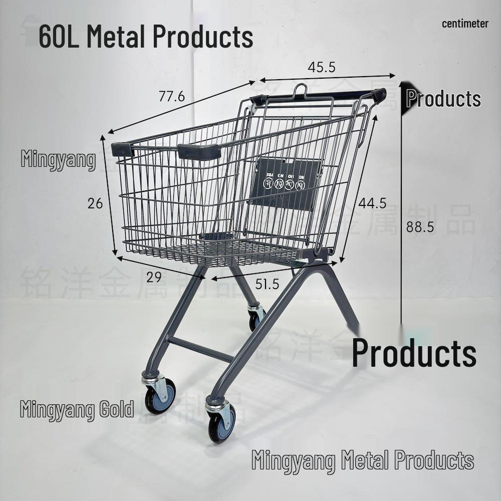 Multi-Purpose Shopping Cart for Home and Mall Use