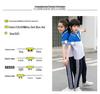 Summer 2020 Couple's Sportswear: Men's Short Sleeve School Uniform Set