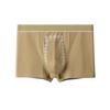 Large Size Men's Spring and Autumn Pure Cotton Anti Bacterial Bottom Crotch Waist Flat Angle Underwear
