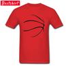 Black Basketballer Soccer Outline Bargraph Mens T Shirts Tacos Est Simple Style Loose Judo White Tshirt