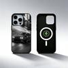 R8 Supercar CAR Phone Case For iPhone X,Xs,Xr,Xs 17,16,15,14,13,12,11 Plus,Pro Magnetic with Magsafe Wireless Charging