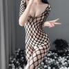 Žhavé síťované body Body bez rozkroku Porno punčochové kalhoty Ženy Spodní prádlo Dámy Bodypunčochy Síťované Erotické kostýmy Noční kluby Sexy spodní prádlo