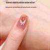 Aurora Butterfly Nail Stickers: Colorful, Pure Desire Decorations