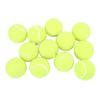 12Pcs Tennis Balls High Resilience Cashmere Rubber Durable Tennis Training Equipment for School Club
