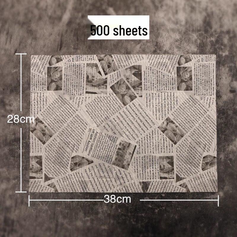 Disposable Greaseproof Paper for Fried Snacks