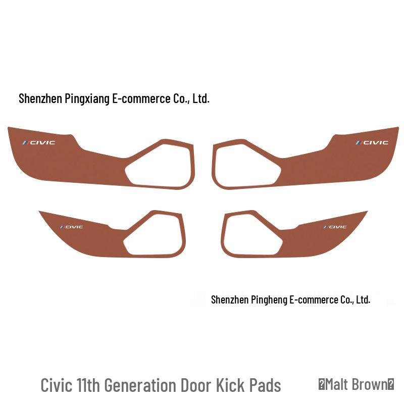 

Накладка на дверь из углеродного волокна для Honda Civic 2021-2023 (11-е поколение)