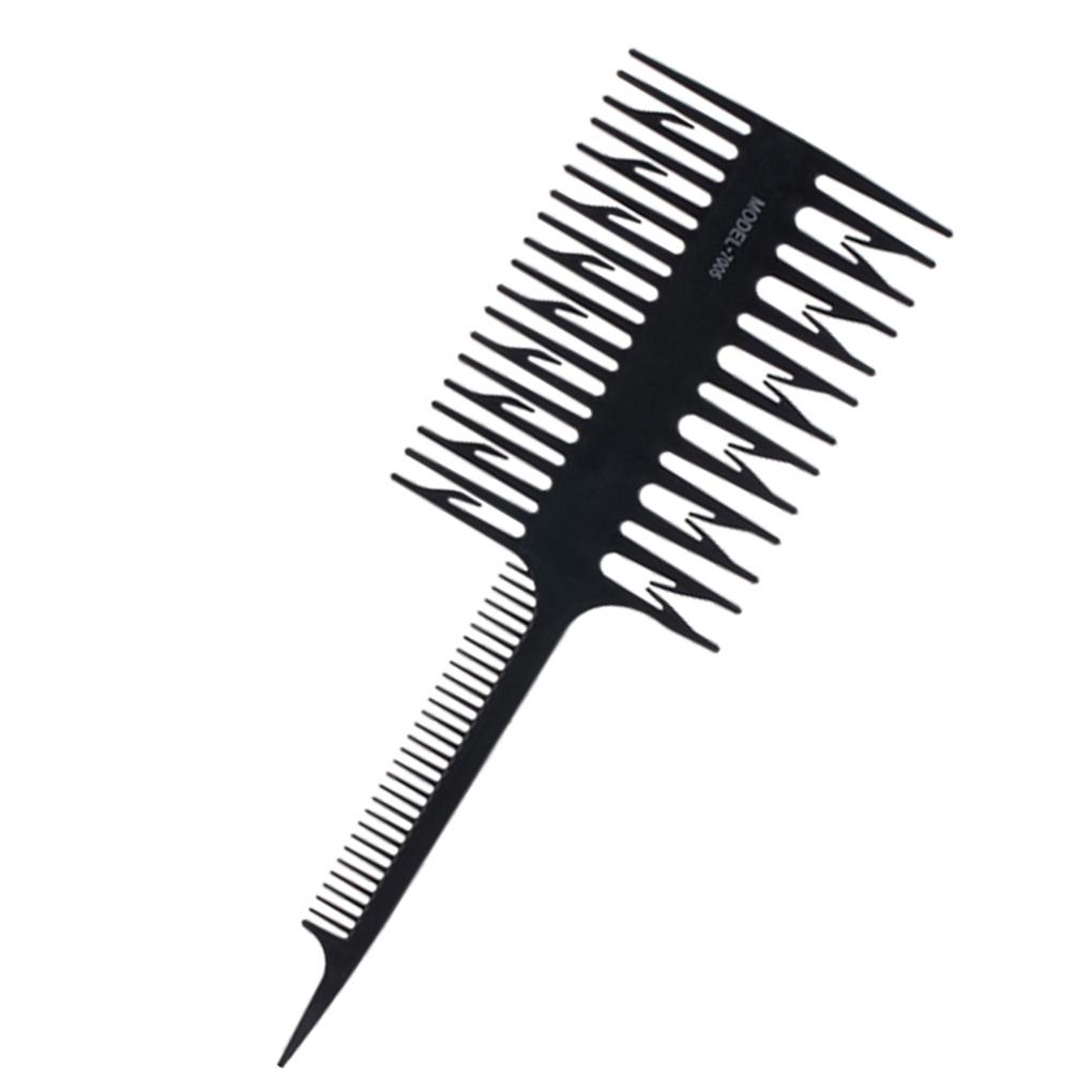 Sectioning Dyeing Comb with Hook Double Side Multi-function Brush Styling Tool