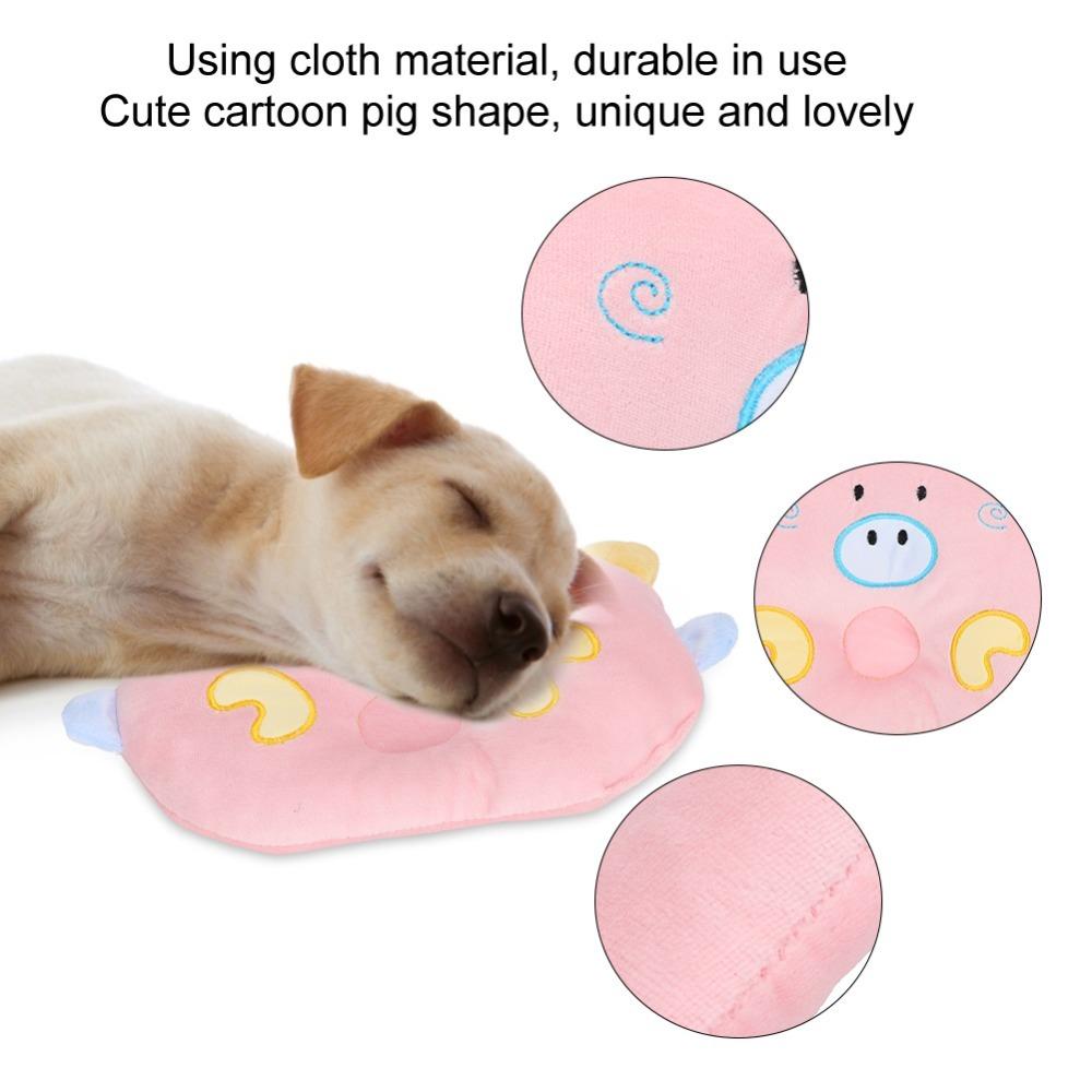 Cartoon Pig Pet Pad Rectangular Shape Young Pet Pad Anti Flat Head Cat Dog Pad Deep Sleep