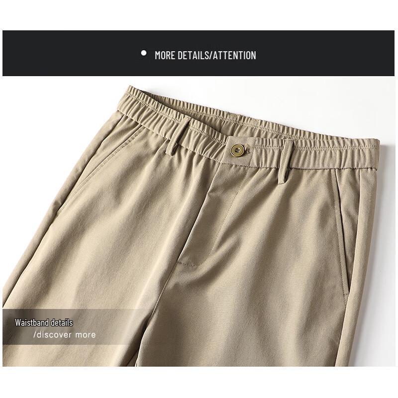 Pierre Cardin Men's Business Casual Straight-Leg Pants