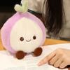 Happy Vegetables Party Plush Toys Fluffy Cartoon Onion Ginger Garlic Doll Cute Mini Desktop Decor Funny Kids Birthday Gift