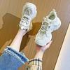 2026 Spring New Platform Dad Shoes Sports Casual Shoes Versatile Height Increase Velvet Women's Shoes Sports Shoes