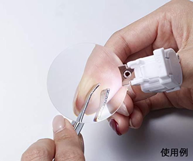 Asahi Denki Kasei LED Fingertip Magnifier, White, AYL-02WH