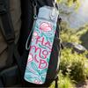 1PC Happy Mothers Day Rose Flower Print 750ml Color Plastic Sports Water Bottle Leakproof Flip Straw Lid Suitable for Sports Office Home Use