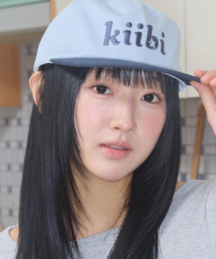 Kiibi Logo Two Tone Cap Sky Blue & Navy