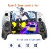 Kabelový Bluetooth roztahovací herní ovladač typu C pro chytré telefony se systémy iOS a Android