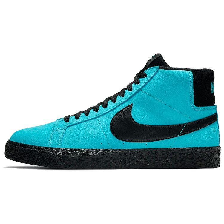 

Кроссовки унисекс Nike Zoom Blazer Mid SB Baltic Blue Белый Черный 864349-400