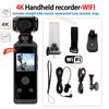 5K 4K WiFi 1080P Camera 270 Rotatable Mini Camcorders Outdoor Sports DV With Waterproof Case Video Recorder Camcorder Cam