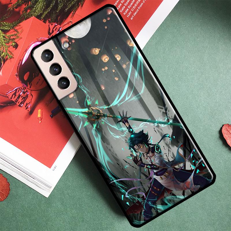 Xiao Genshin Impact Phone Case For Samsung Galaxy S25 Ultra S9 S10 S20 S21 S22 S23 Ultra Plus S24 FE Back Cover