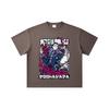 260 GSM Double Yarn 32 Count 100% Cotton HXH V5 Chrollo Print Unisex Heavy Cotton T Shirt