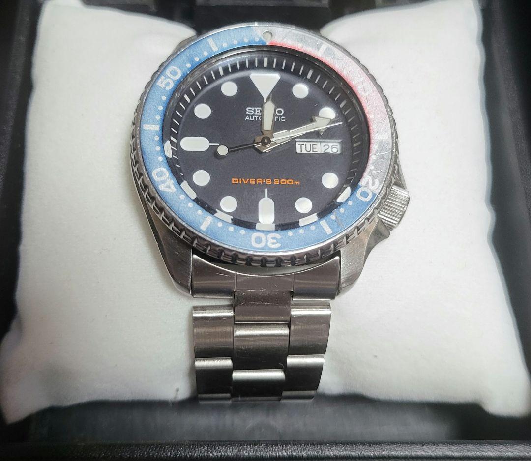 

[USED] SEIKO SKX009 Navy Boy with faded bezel