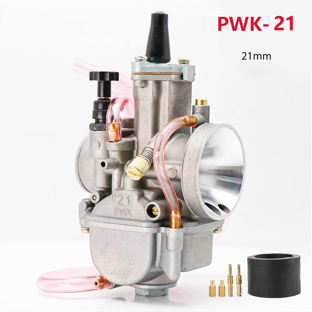 2T 4T Universal Keihin Koso Oko Motorcycle PWK Carburetor 21 24 26 28 30 32 34mm With Power Jet For Racing Motor