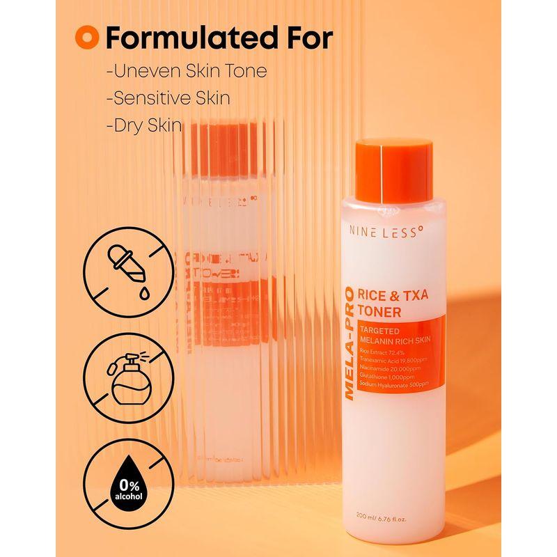[NINELESS] MELA-PRO Rice & TXA Toner 200ml