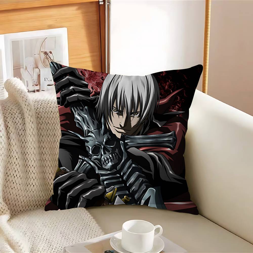 D-Devil May CryS Pillow Case Removable Washable Cushion Cover – All-Season Soft Linen