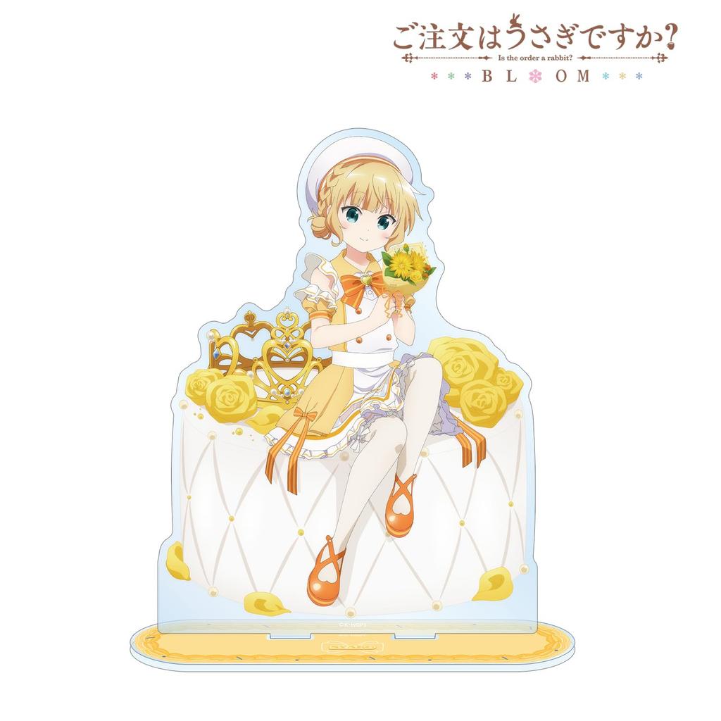 Is the Order a BLOOM Original Illustration Sharo Sitting Cake Extra Large Acrylic Stand Colleize Official Merchandise Official License [Official]