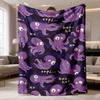 2026 Latest Flannel Blanket OctopusThemed Flannel Blanket, Hypoallergenic Fabric, Digital Printing, Suitable for All Seasons, Versatile, Fashionable S