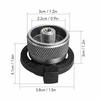 Valve Output Gas Cartridge Converter Aluminum Alloy And Copper LPG Coupler  Propane Tank