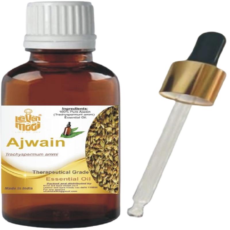 Levenmooi Ajwain (Trachyspermum ammi) Pure & Natural Therapeutic Grade Essential Oil Glass
