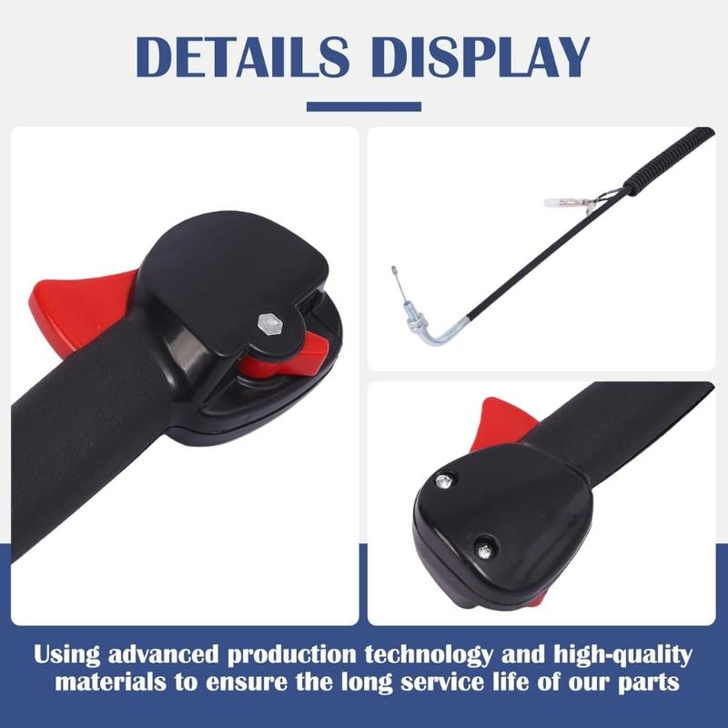 Durability Throttle Control Lever Assembly Replacement Part for Redmax EBZ8550, EBZ8550RH Outdoor Power Equipments