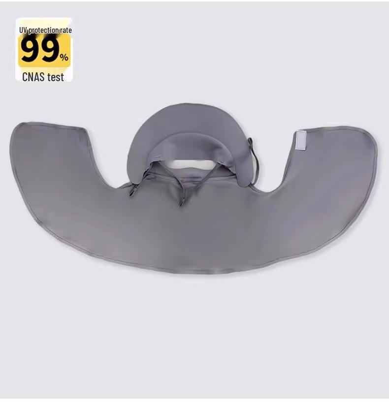 Women's Full Face UV Protection Ice Silk Sunscreen Mask for Driving & Cycling