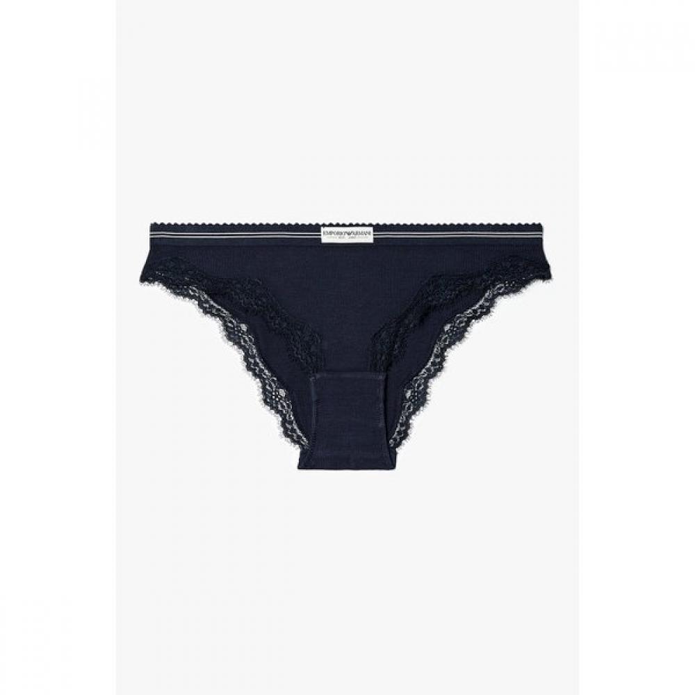 Emporio Armani Lace Trim Lip Brief Women  0825311529 XS(85)