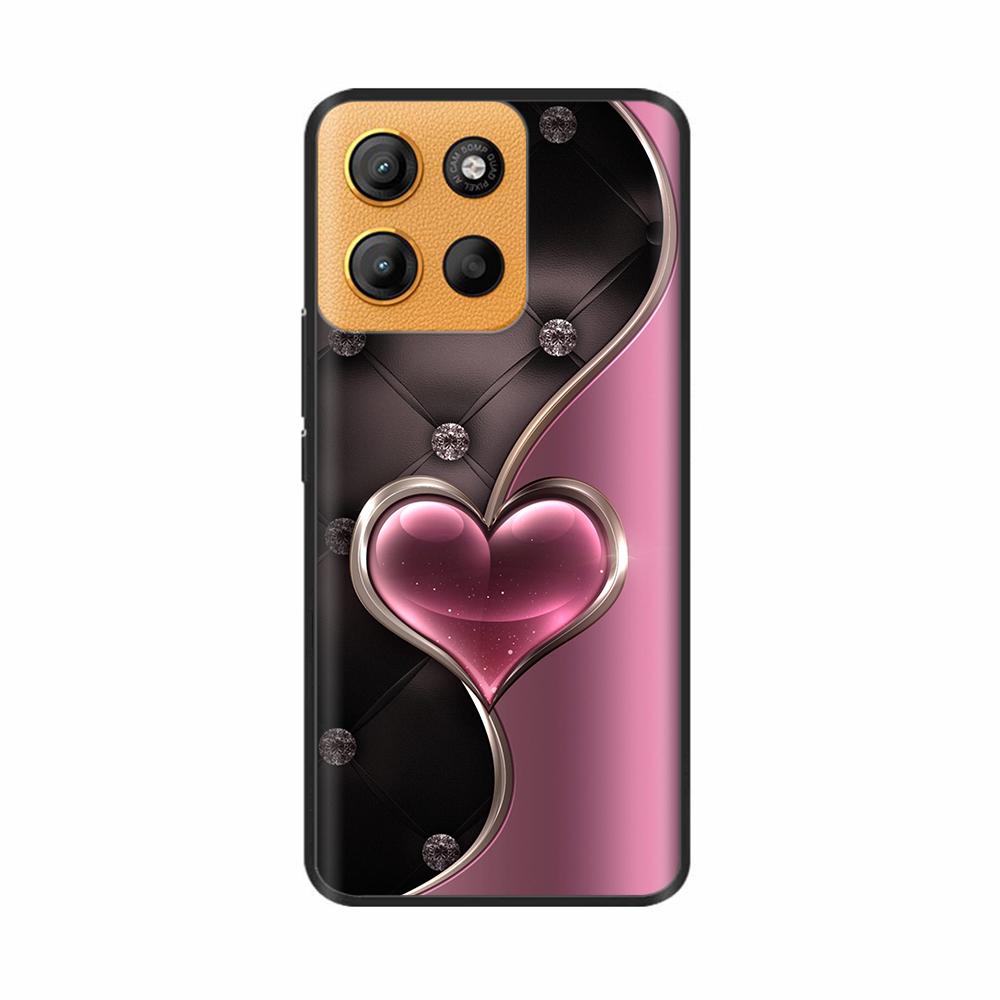 For Motorola G15 Case Cute Phone Case Funny Back Cover For Moto G15 Power Camera Protection Soft Original Liquid Silicone Cases
