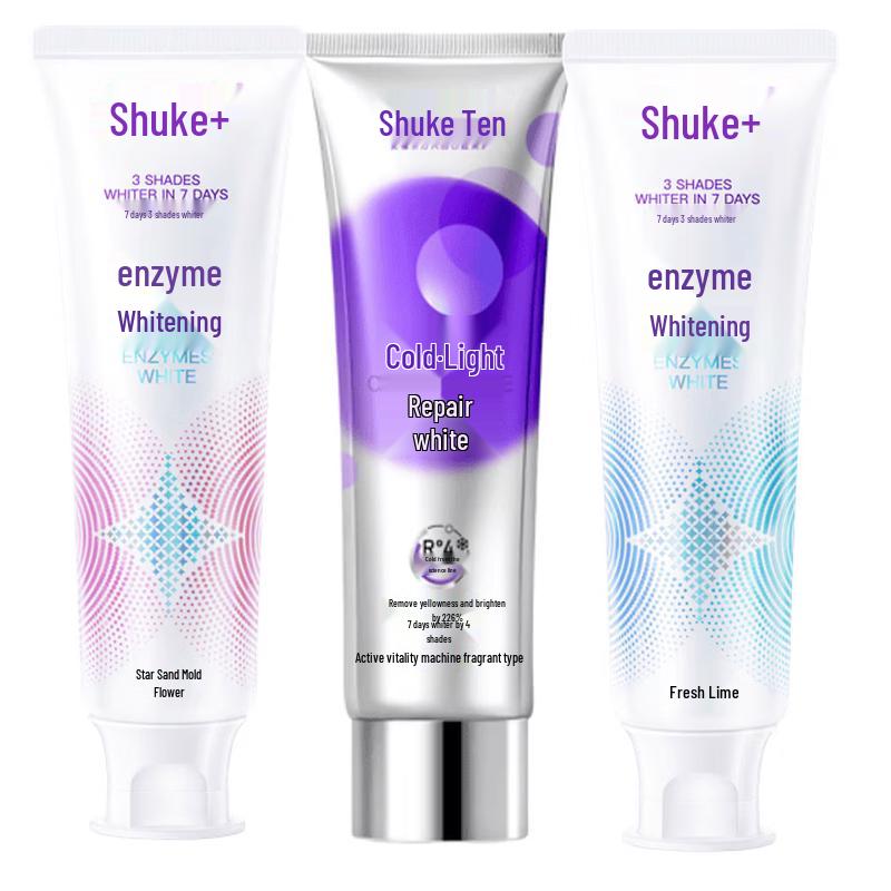 Saky Enzyme Whitening  Color Correcting Toothpaste