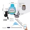 30-10m 1/4" Hose Garden WIFI Smart Timer Automatic Irrigation Cooling System Kit Flexible Bending Adjustable Brass Spray Nozzle