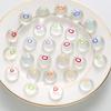 Cute Mini Transparent Nose Gaga Squeeze Ball Portable Pocket Fidget Vent Stress Relief Party Toy