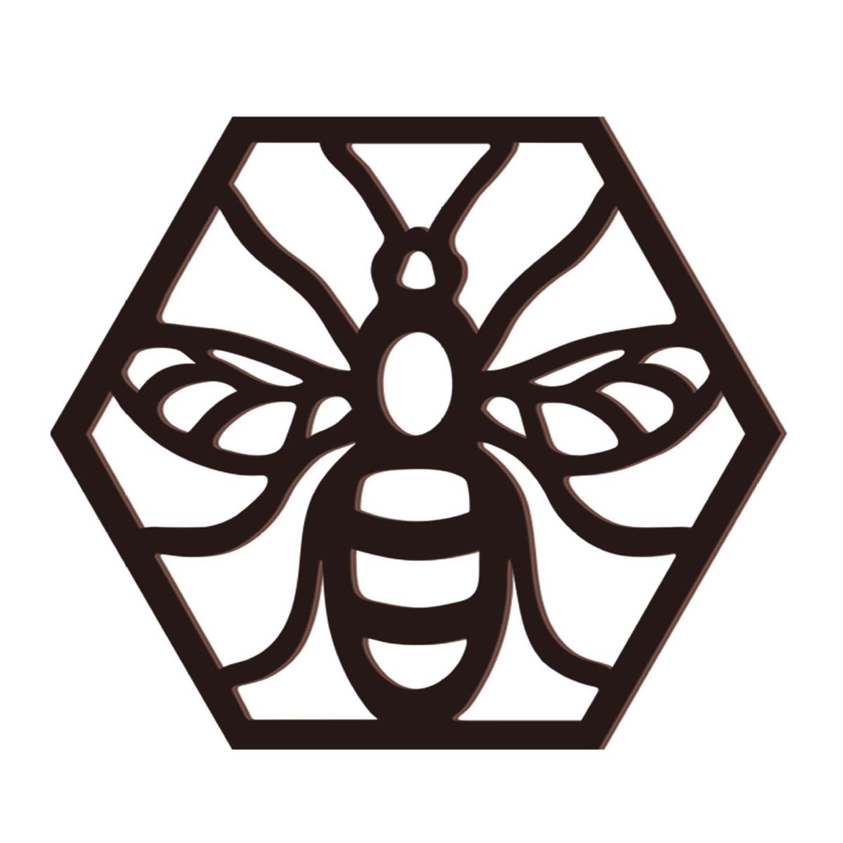 

4/6 шт. Подвески в виде пчелиных сот, многоразовые, ажурные, настенные, художественные, шестиугольные, для окон, дверей, прилавков A