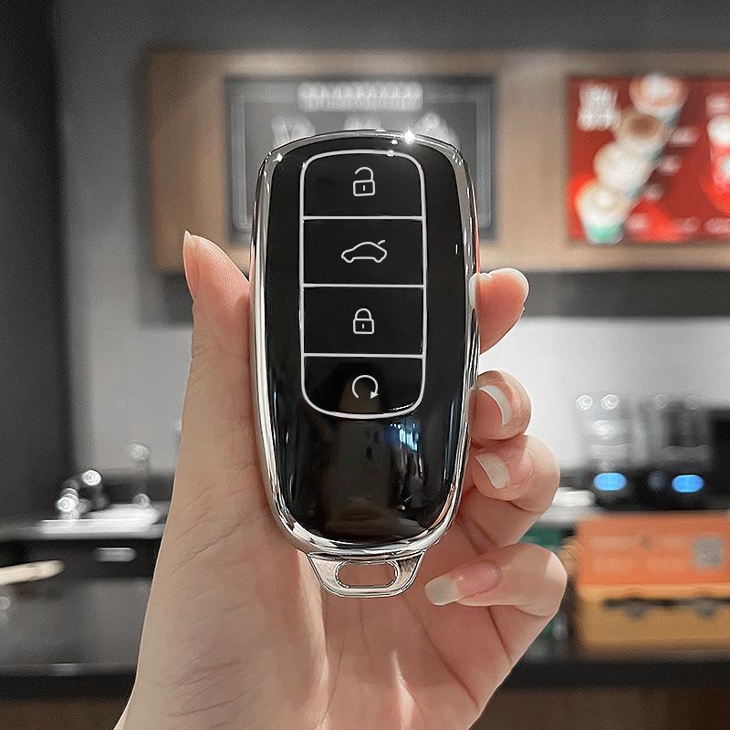 Chery Car Key Case for Tiggo 8/7 Plus, Arrizo 5, Omoda, Jetour, Little Ant