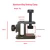 Aluminum Alloy Outdoor Camping Lamp & Table Clamp with Fish Protection Bracket for Live Broadcasts